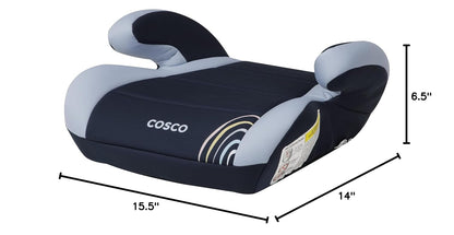 Cosco Topside Backless Booster Car Seat, Lightweight Booster Seats for Cars 40-100 lbs, Backless Booster Seat for Car, Leo