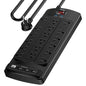 Yintar 6Ft Surge Protector Power Strip with 8 Outlets and 4 USB Ports