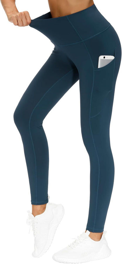 THE GYM PEOPLE Women's Thick High Waist Yoga Pants Workout Leggings