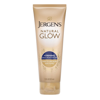 Jergens Natural Glow + Firming Daily Moisturizer Medium to Tan Skin Tones 7.5oz