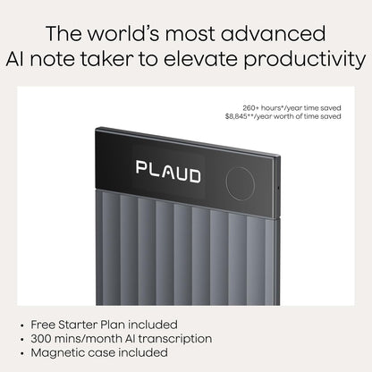 Plaud Note Pro AI Voice Recorder Transcribe & Summarize for Meetings Calls