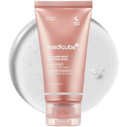medicube Wrapping Mask Collagen - Overnight Peel Off Facial Mask