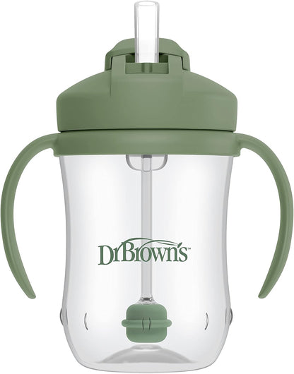 Dr. Brown's Milestones Baby's First Straw Cup, Blue, 1-Pack
