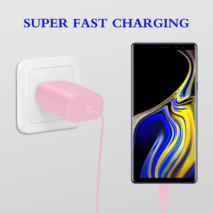 GUUSMART Type C Charger 2-Pack 25W Long 6ft USB C Charger Cable
