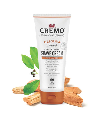 Cremo Shaving Cream for Men, Cooling, 6 Fl Oz