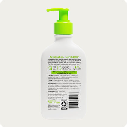 AmLactin Daily Nourish Body Lotion, 12% Lactic Acid, 14.1 oz