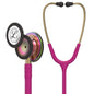 3M Littmann Classic III Monitoring Stethoscope, 5803, More Than 2X as Loud, Weighs Less, Stainless Steel Black-Finish Chestpiece, 27" Black Tube, Stem and Headset