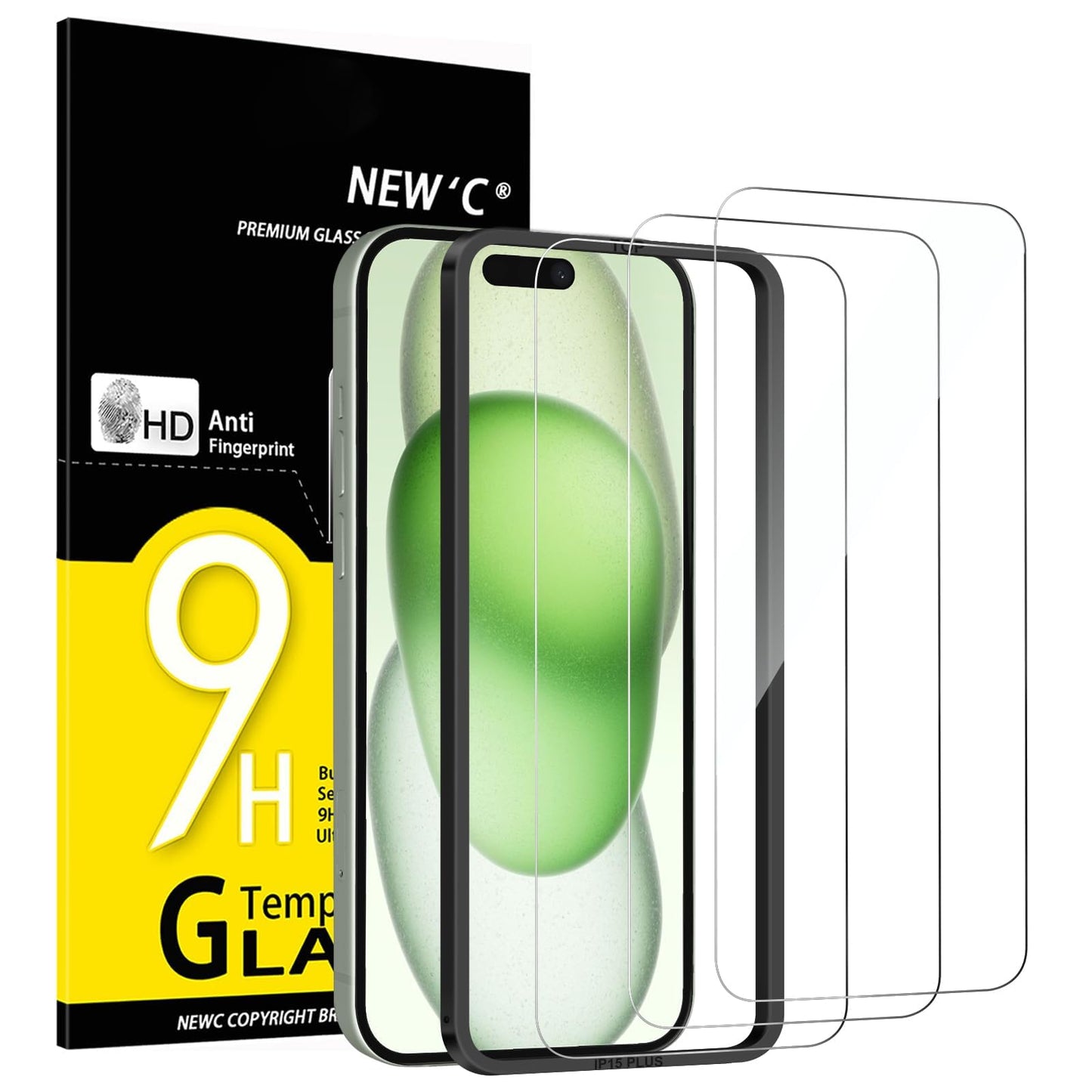 NEW'C for iPhone 17, iPhone 17 Pro, iPhone 16 Pro Screen Protector