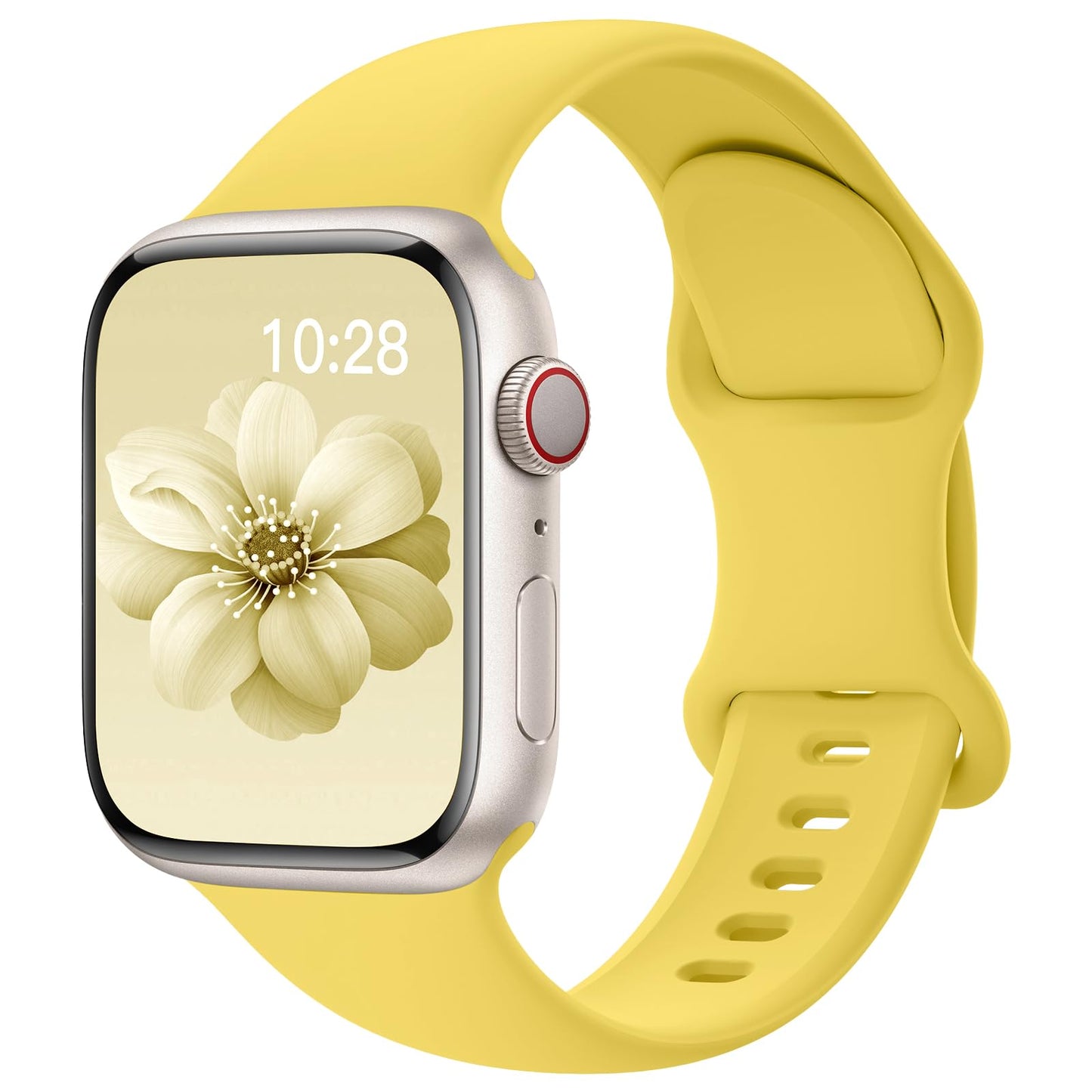 Sport Silicone Band Compatible with Apple Watch Bands 40mm 38mm 41mm 44mm 45mm 42mm 49mm Women Men,Soft Wristband Waterproof Replacement Sport Strap for iWatch Bands Series 9 8 7 6 5 4 3 2 1 SE Ultra