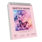 Soucolor Sketch Book 9" x 12", 100 Sheets Kids Art Sketchbook Drawing Pad