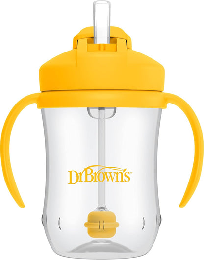Dr. Brown's Milestones Baby's First Straw Cup, Blue, 1-Pack