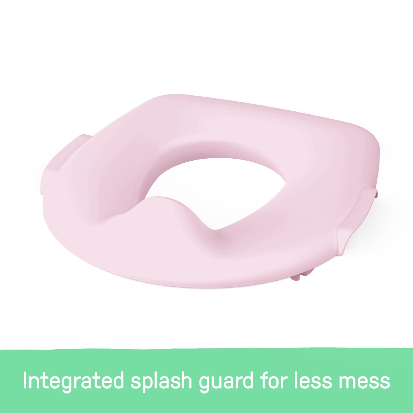 Ingenuity My Size Potty Pro 2-in-1 Potty Training Toilet, Floor Potty with Removable Potty Seat for Standard Toilets, Realistic Flushing Sound, for Toddlers Ages 18+ Months, Up to 50 lb