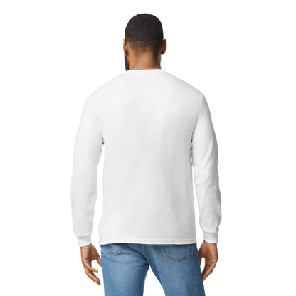 Gildan Adult Heavy Cotton Long Sleeve T-Shirt, Style G5400, 2-Pack