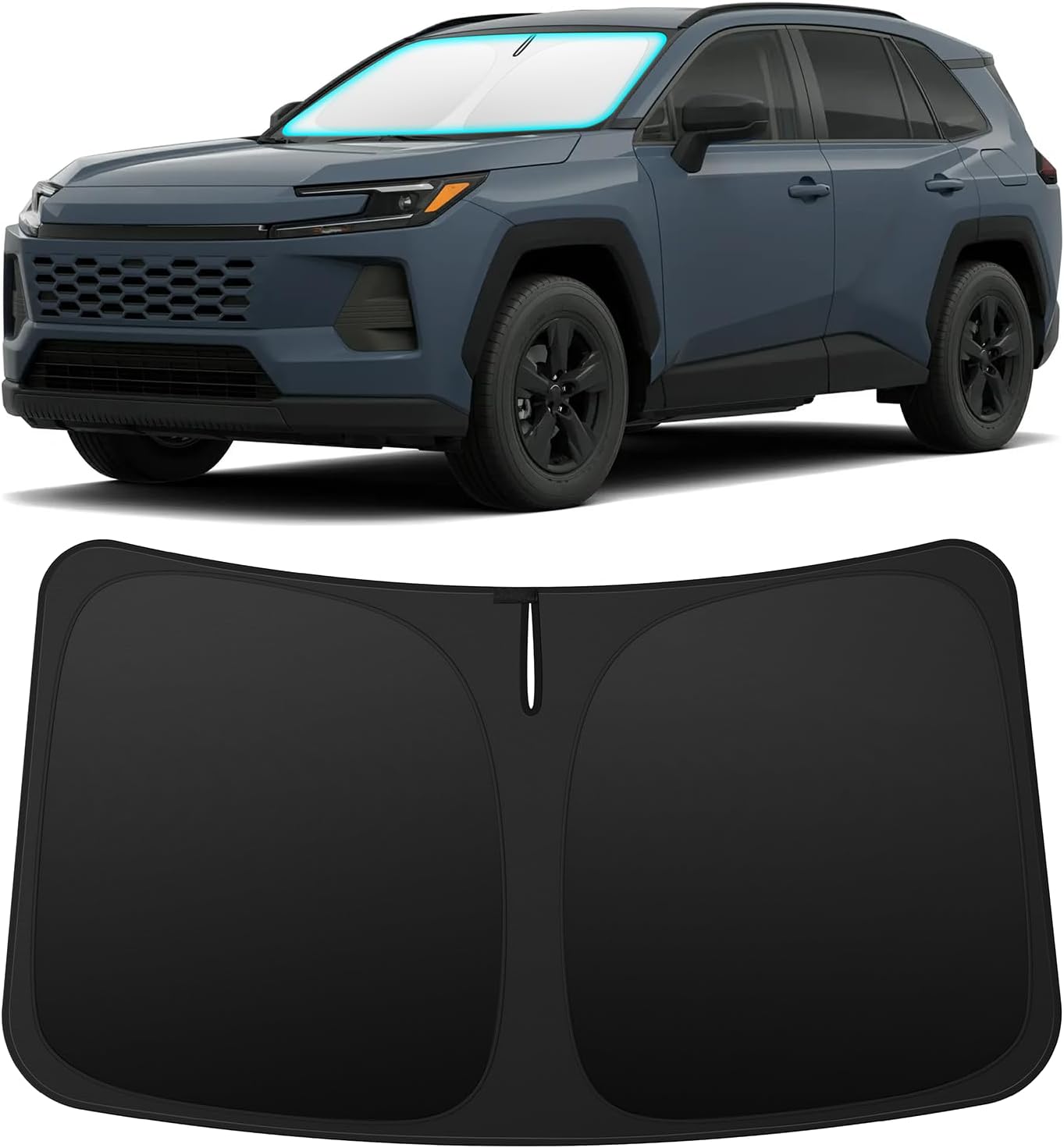 INSAUTO Custom Fit Windshield Sun Shade for Nissan Frontier 2005-2021