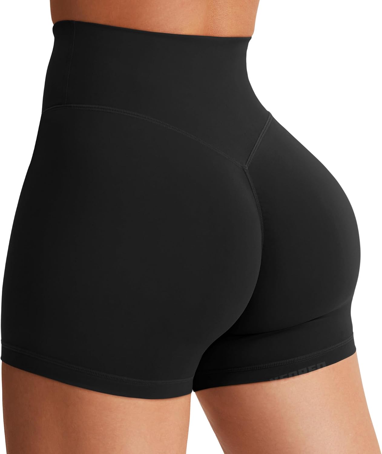 YEOREO SoftHue Women's Biker Shorts Workout Hidden Scrunch Gym Shorts