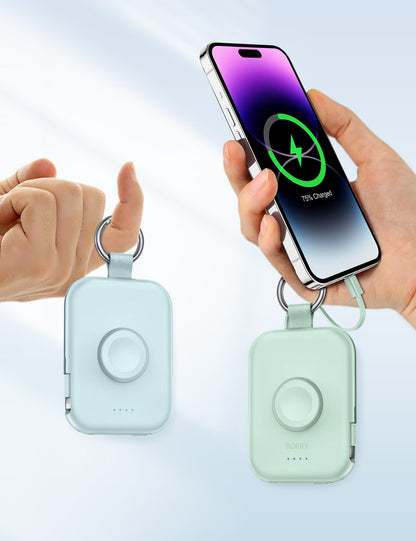 RORRY CharmGo Portable Charger, 5000mAh Portable Charger Power Bank