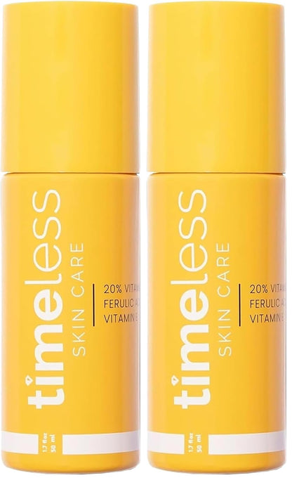 Timeless 20% Vitamin C + E Ferulic Acid Serum, Antioxidant, 4 fl oz