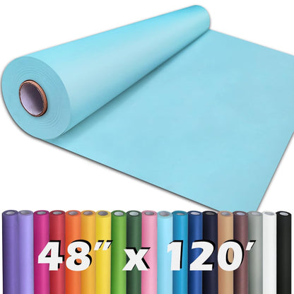 PerkHomy Brown Kraft Paper Roll 36" x 1,440" (120') for Craft Bulletin Board Paper Art Table Covering Crafting Gift Wrapping Bouquet Packing Parcel 70GSM 50LB (Brown, 36" x 120')