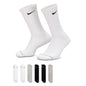 Nike Adult Dri-FIT Everyday Elevated Crew Socks (6-Packs) | Mens and Womens