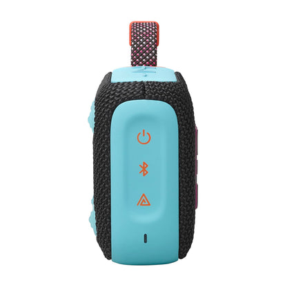 JBL Go 4 - Ultra-Portable, Waterproof and Dustproof Bluetooth Speaker, Big JBL Pro Sound with Punchy bass, 7-Hour Built-in Battery, Made in Part with Recycled Materials (Black)