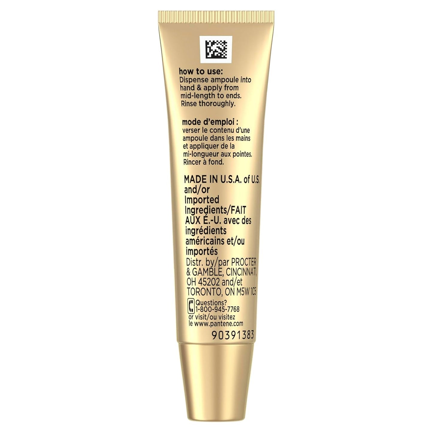 Pantene Shampoo & Conditioner Set, Daily Moisture Renewal - Pro-V Nutrients for Dry, Color-Treated, Straight to Curly Hair, 72-Hour Hydration & Softness, 52.8 Oz Total + Miracle Rescue Shot (0.5 Oz)