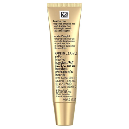 Pantene Shampoo & Conditioner Set, Daily Moisture Renewal - Pro-V Nutrients for Dry, Color-Treated, Straight to Curly Hair, 72-Hour Hydration & Softness, 52.8 Oz Total + Miracle Rescue Shot (0.5 Oz)