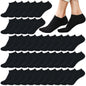 12-30 Pairs Low Cut Ankle Socks for Women No Show Casual Breathable Athletic Socks Bulk for Sport
