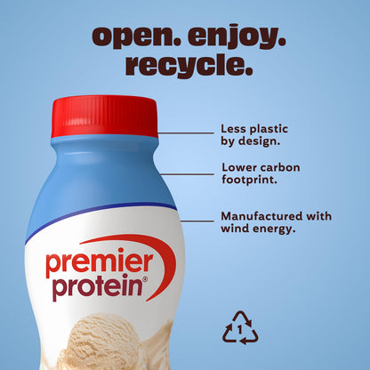 Premier Protein 30g High Protein Shake, Chocolate, 12 Pack