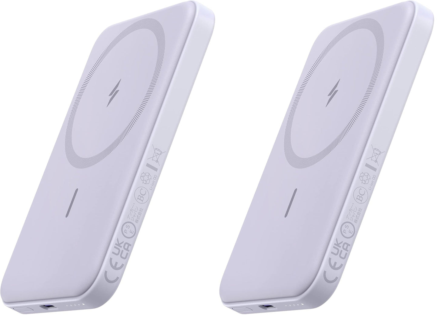 Anker 621 MagGo Power Bank, 5,000mAh Magnetic Portable Charger