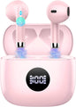Wireless Earbuds, Bluetooth 5.4 Ear Buds, LED Power Display, 6D Bass Stereo
