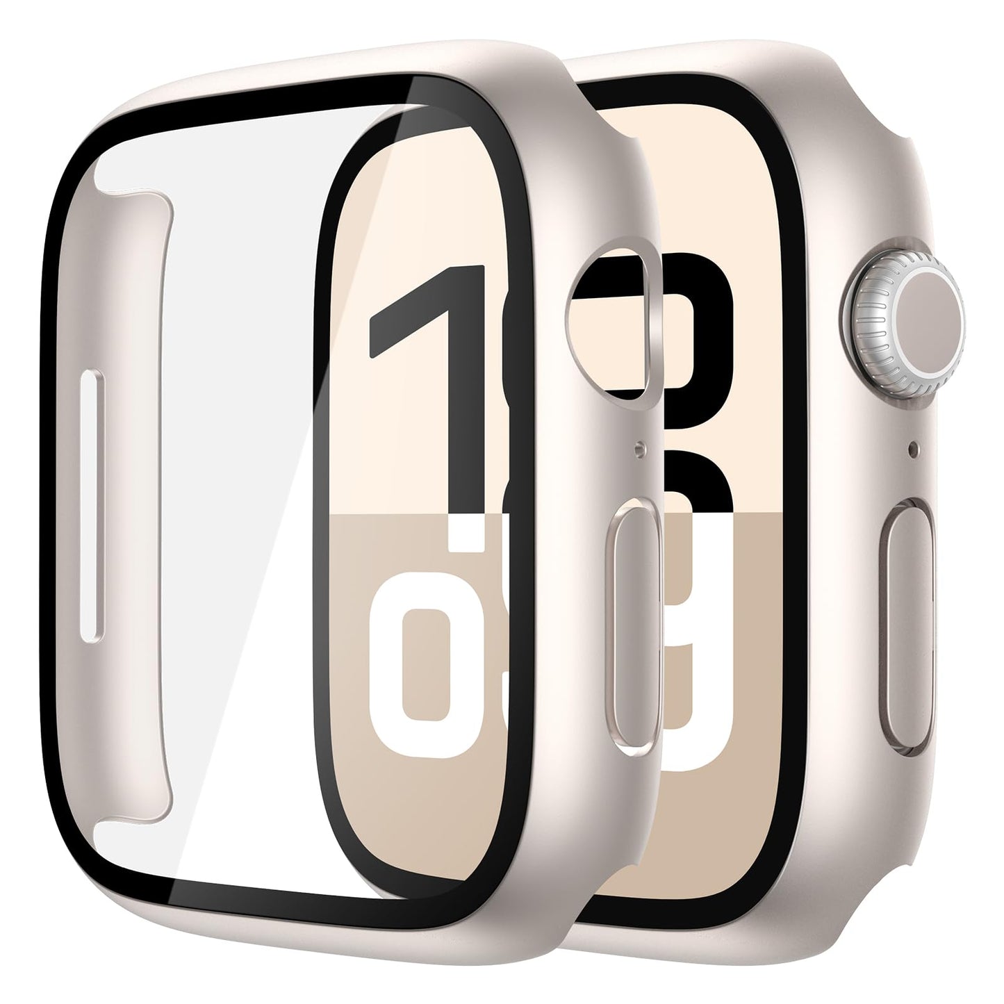 Misxi Case with Screen Protector for 46mm Apple Watch Series 11/10
