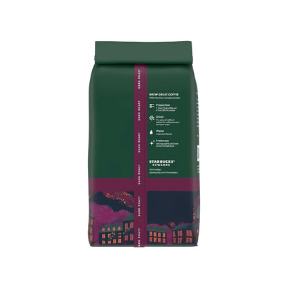 Starbucks Ground Coffee, Dark Roast Coffee, Italian Roast, 100% Arabica, 1 bag (18 oz)