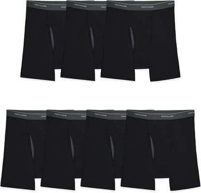 Fruit of the Loom Men's Coolzone Boxer Briefs, Moisture Wicking & Breathable
