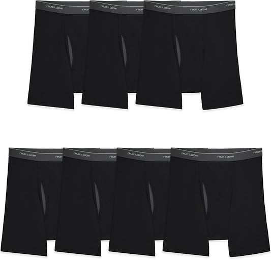 Fruit of the Loom Men's Coolzone Boxer Briefs, Moisture Wicking & Breathable