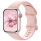 Sport Silicone Band Compatible with Apple Watch Bands 40mm 38mm 41mm 44mm 45mm 42mm 49mm Women Men,Soft Wristband Waterproof Replacement Sport Strap for iWatch Bands Series 9 8 7 6 5 4 3 2 1 SE Ultra