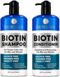 Caffeine Shampoo and Conditioner Set - Volumizing Products for Women and Men - Thickening, Volume Boosting Formula for Thinning and Fine Hair - Sulfate Free, No Parabens - Hydrating, Salon Grade