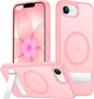 SPIDERCASE Magnetic for iPhone 17 Pro Max Case,with Kickstand,Clear
