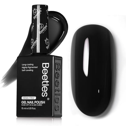 Beetles Purple Gel Nail Polish, 1 Pcs 15ml Purple Gel Polish