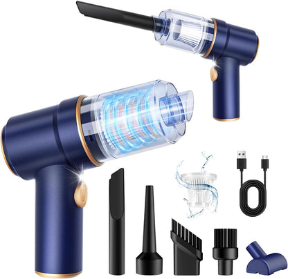 KMM Handheld Car Vacuum Cleaner, Hand Held Vacuum Cleaner and Air Duster