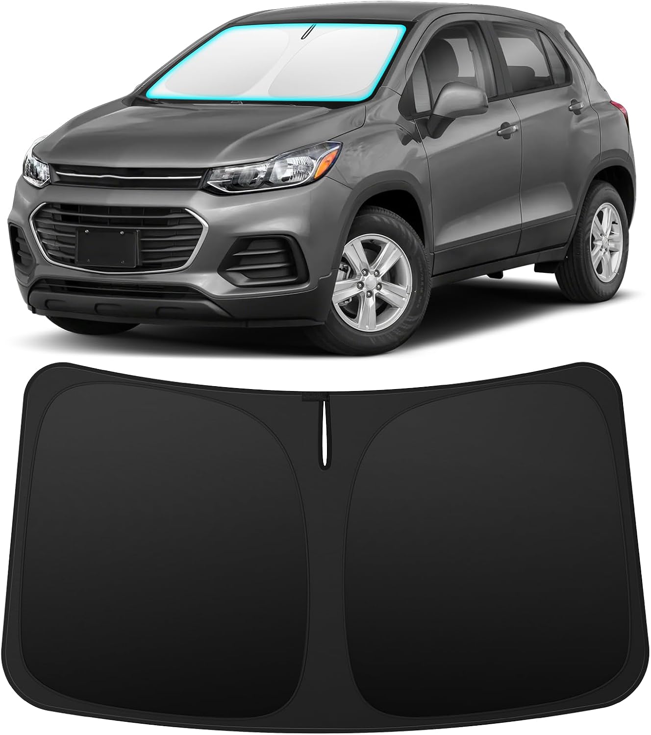 INSAUTO Custom Fit Windshield Sun Shade for Nissan Frontier 2005-2021