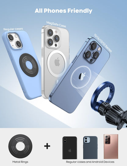 Lamicall for MagSafe Car Mount Vent 20 Super Magnets Accessories for iPhone