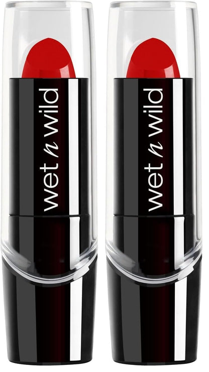 wet n wild Silk Finish Lipstick, Hydrating Rich Buildable Lip Color, Formulated with Vitamins A,E, & Macadamia for Ultimate Hydration, Cruelty-Free & Vegan - A Short Affair