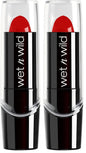 wet n wild Silk Finish Lipstick, Hydrating Rich Buildable Lip Color, Formulated with Vitamins A,E, & Macadamia for Ultimate Hydration, Cruelty-Free & Vegan - A Short Affair