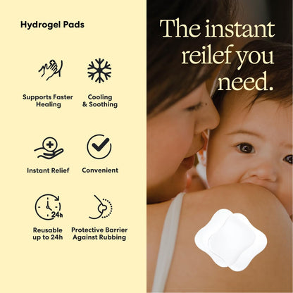 Medela Nipple Rescue Kit, Purelan Lanolin Nipple Cream 7g + 2 Hydrogel Pads