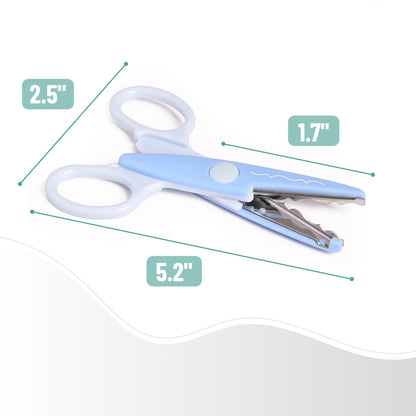 Mr. Pen- Craft Scissors Decorative Edge, 6 Pack, Bright Zig Zag Scissors