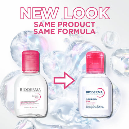 Bioderma - Sensibio - H2O Micellar Water - Makeup Remover Cleanser - Face Cleanser for Sensitive Skin