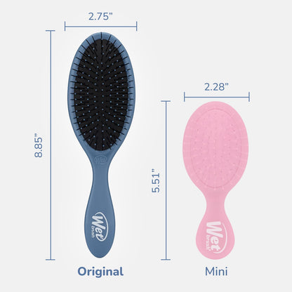 Wet Brush Original Detangler Hair Brush, Sky, For All Hair Textures