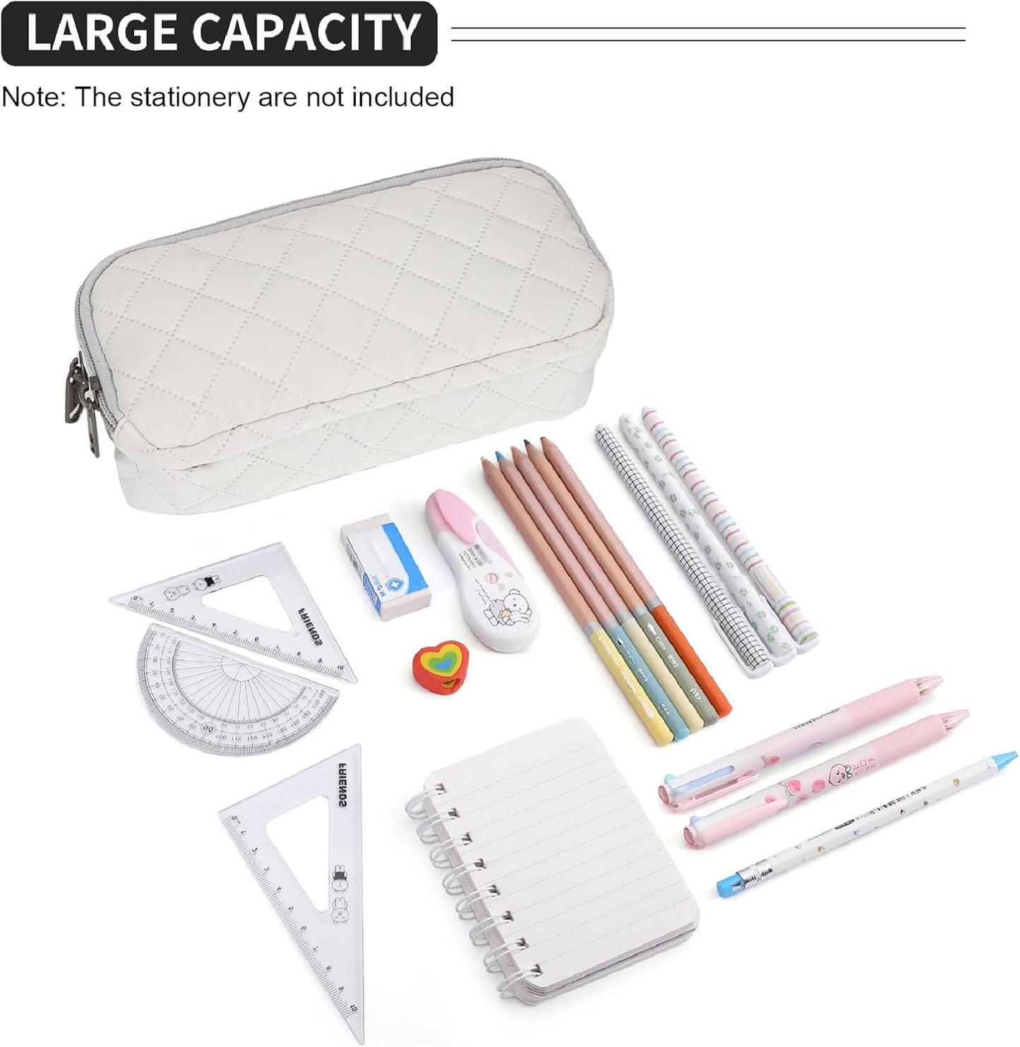 Della Gao Pencil Case Small Pencil Pouch Aesthetic Pencil Box
