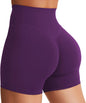 YEOREO SoftHue Women's Biker Shorts Workout Hidden Scrunch Gym Shorts