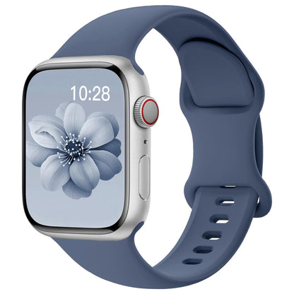 Sport Silicone Band Compatible with Apple Watch Bands 40mm 38mm 41mm 44mm 45mm 42mm 49mm Women Men,Soft Wristband Waterproof Replacement Sport Strap for iWatch Bands Series 9 8 7 6 5 4 3 2 1 SE Ultra